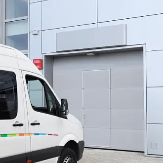 Промышленные секционные ворота серии ProPlus