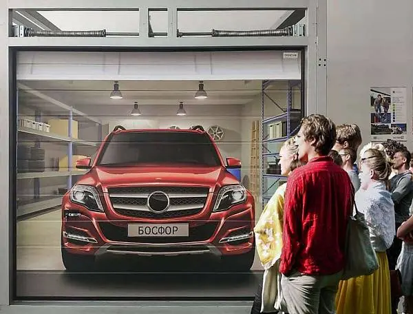 Цифровая печать на полотне гаражных ворот — полная свобода творчества!